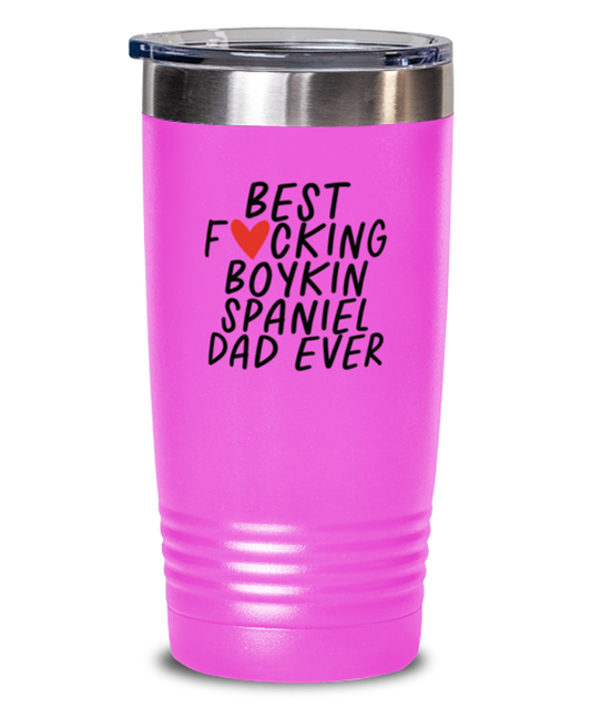 Boykin Spaniel Dad Funny Tumbler, Coffee Cup, Travel Mug, Unique Gag Idea, Him Her