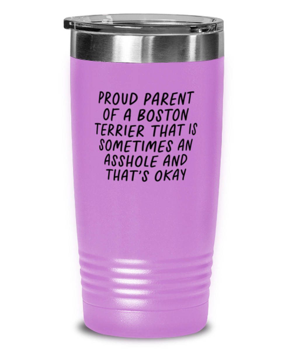 Boston Terrier Funny Tumbler, Coffee Cup, Travel Mug, Unique Gag Idea, Him Her