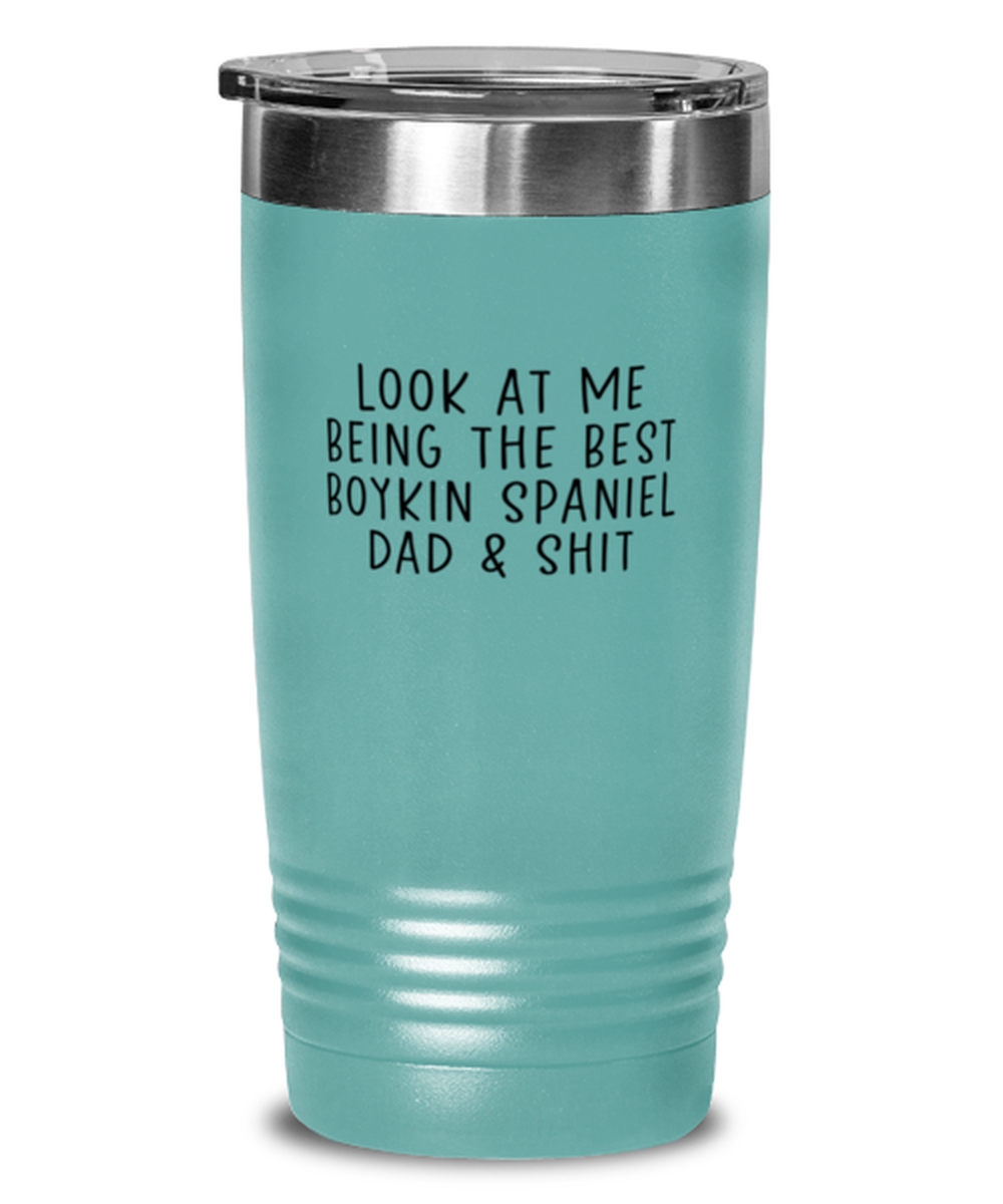 Boykin Spaniel Dad Funny Tumbler, Coffee Cup, Travel Mug, Unique Gag Idea, Him Her