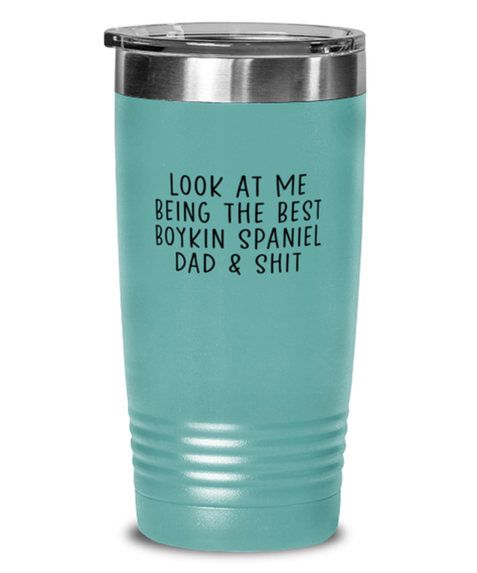 Boykin Spaniel Dad Funny Tumbler, Coffee Cup, Travel Mug, Unique Gag Idea, Him Her