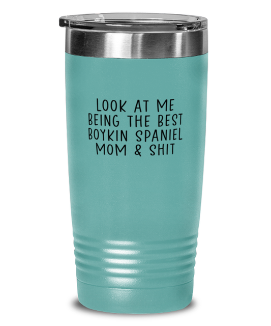 Boykin Spaniel Mom Funny Tumbler, Coffee Cup, Travel Mug, Unique Gag Idea, Him Her