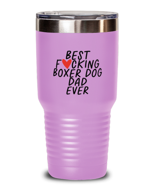 Boxer Dog Dad Funny Tumbler, Coffee Cup, Travel Mug, Unique Gag Idea, Him Her