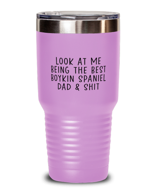 Boykin Spaniel Dad Funny Tumbler, Coffee Cup, Travel Mug, Unique Gag Idea, Him Her