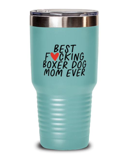 Boxer Dog Mom Funny Tumbler, Coffee Cup, Travel Mug, Unique Gag Idea, Him Her