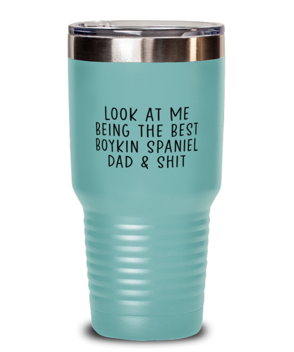 Boykin Spaniel Dad Funny Tumbler, Coffee Cup, Travel Mug, Unique Gag Idea, Him Her