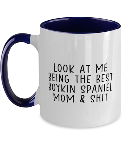 Boykin Spaniel Mom Funny Coffee Mug, Cup, Unique Gag Idea, Him Her