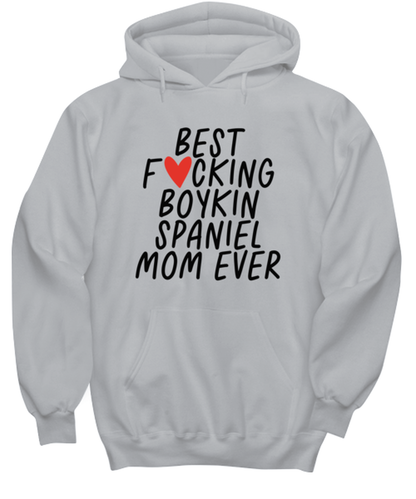 Boykin Spaniel Mom Funny Hoodie, Unisex Hooded Sweatshirt, Hoodie Shirt, Unique Gag Idea, Him Her