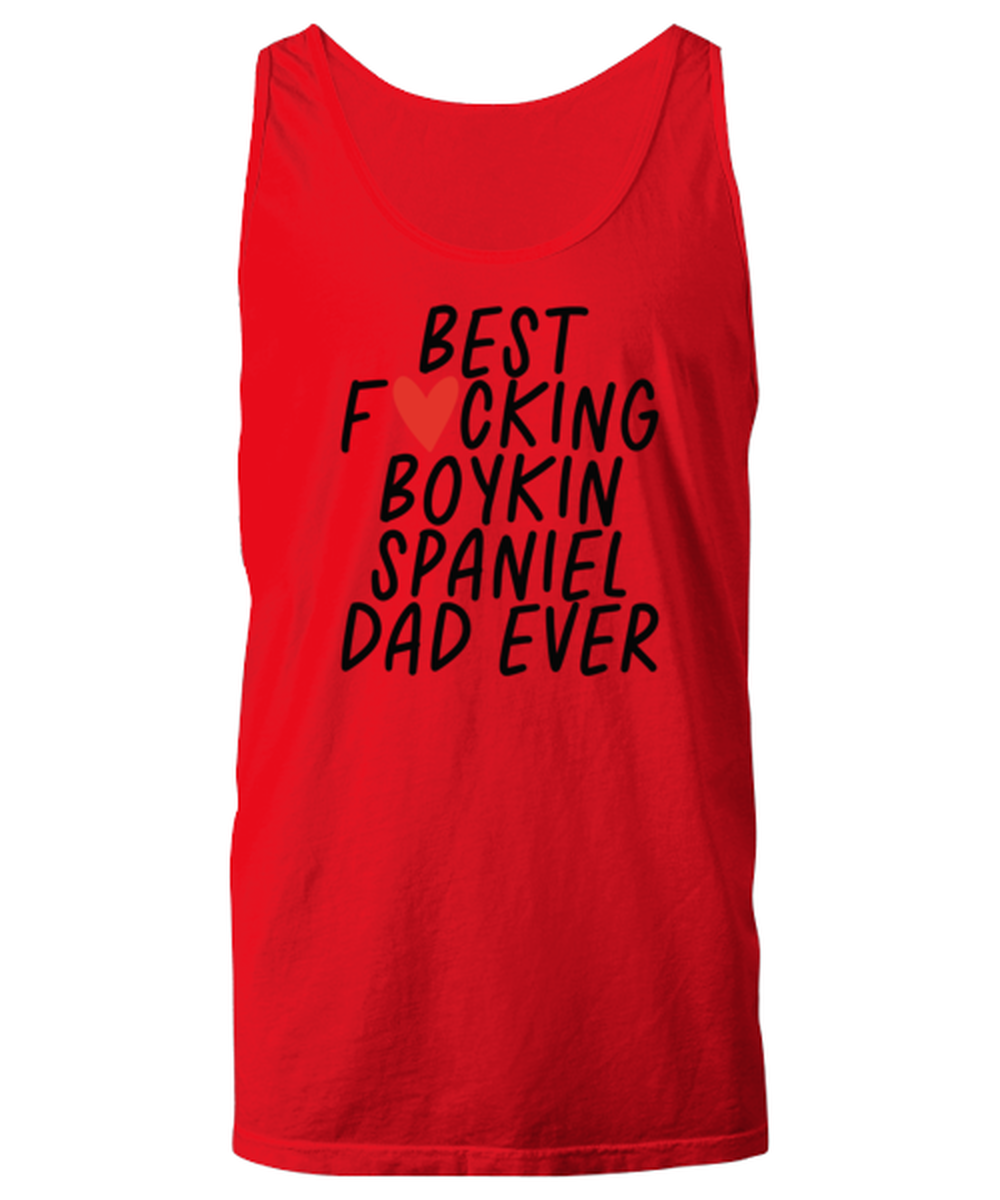 Boykin Spaniel Dad Funny Tank Top, Unisex, Tank Shirt, Unique Gag Idea, Him Her