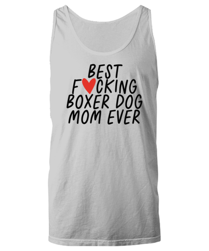 Boxer Dog Mom Funny Tank Top, Unisex, Tank Shirt, Unique Gag Idea, Him Her