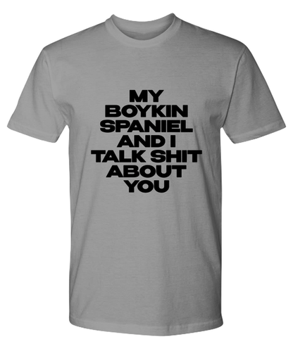 Boykin Spaniel Funny T Shirt, Tshirt, Tee, Unique Gag Idea, Him Her