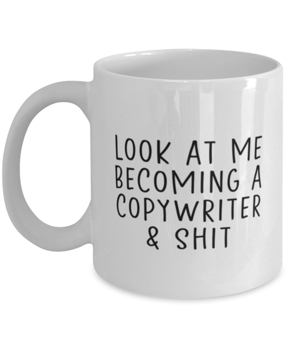 Copywriter Copywrite Funny Coffee Mug, Cup, Unique Gag Idea, Him Her