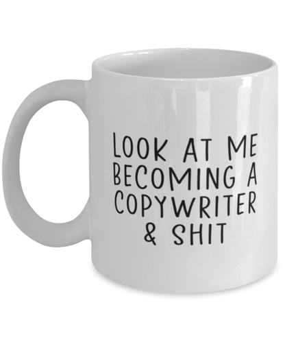 Copywriter Copywrite Funny Coffee Mug, Cup, Unique Gag Idea, Him Her