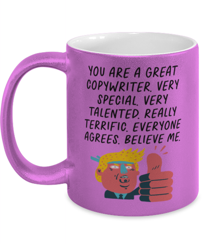 Copywriter Copywrite Funny Coffee Mug, Cup, Unique Gag Idea, Him Her