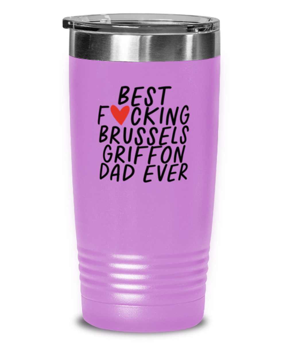 Brussels Griffon Dad Funny Travel Mug, Tumbler Coffee Cup, Unique Gag Idea, Him Her