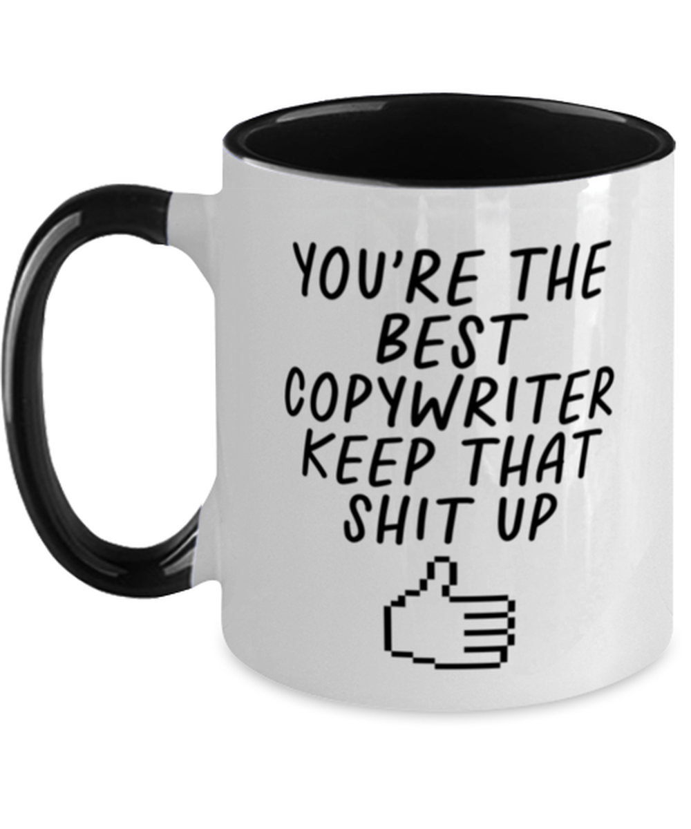 Copywriter Copywrite Funny Mug, Coffee Cup, Unique Gag Idea, Him Her