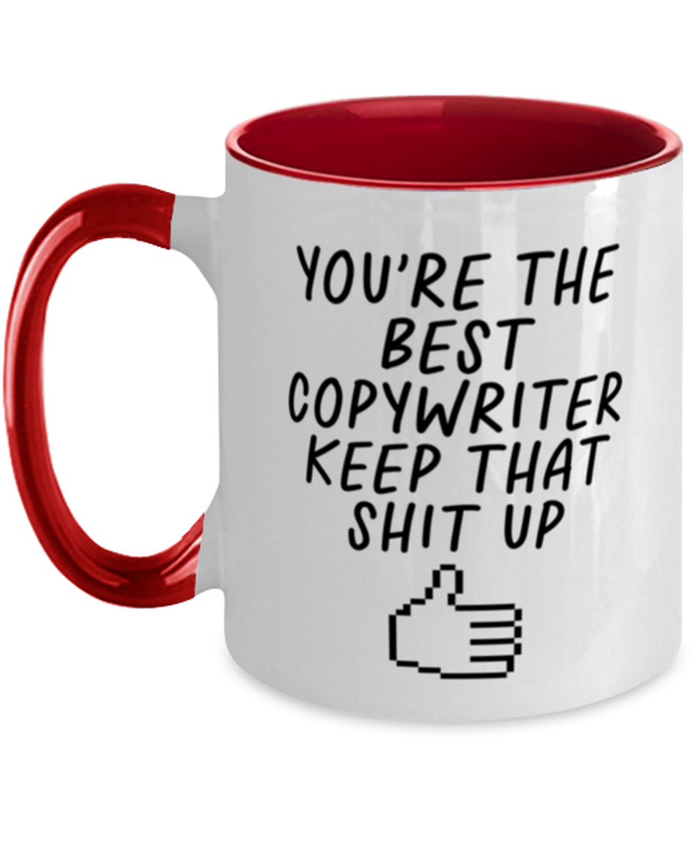 Copywriter Copywrite Funny Mug, Coffee Cup, Unique Gag Idea, Him Her