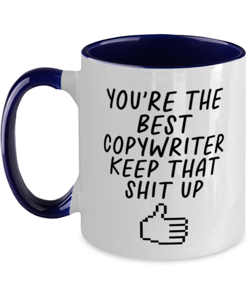 Copywriter Copywrite Funny Mug, Coffee Cup, Unique Gag Idea, Him Her