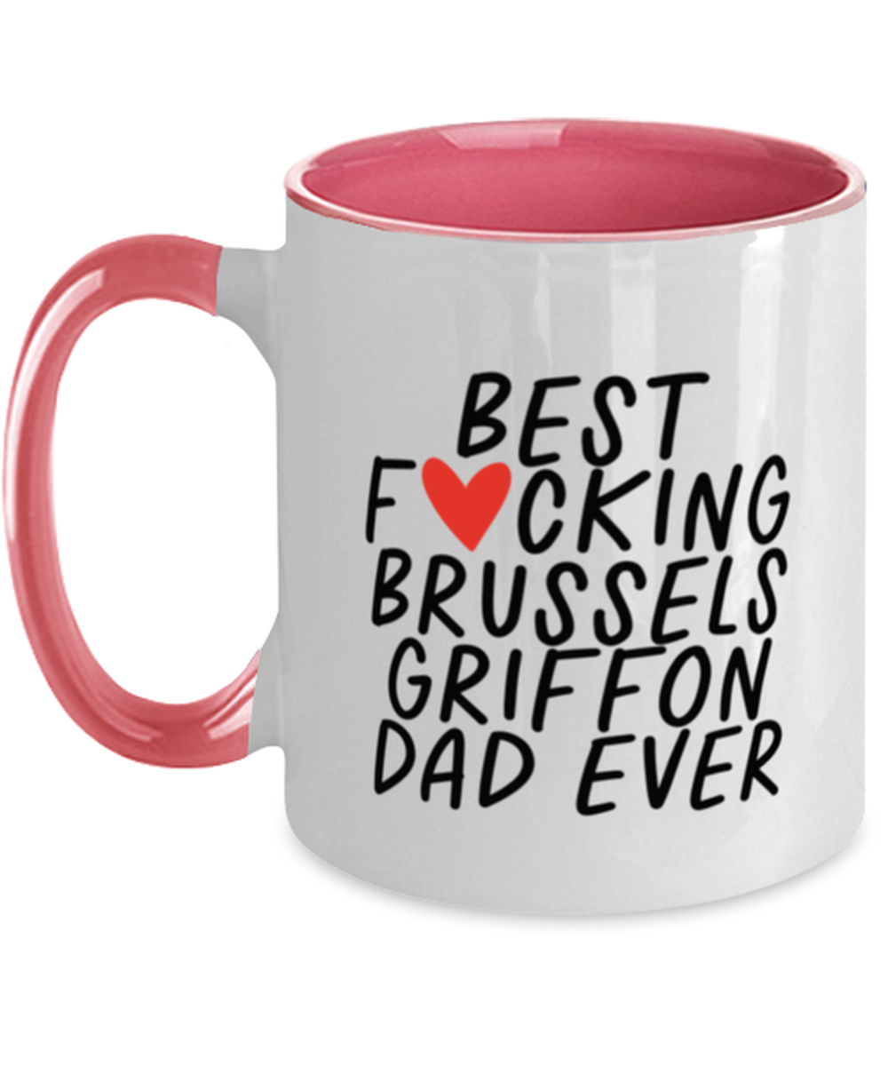 Brussels Griffon Dad Funny Mug, Coffee Cup, Unique Gag Idea, Him Her