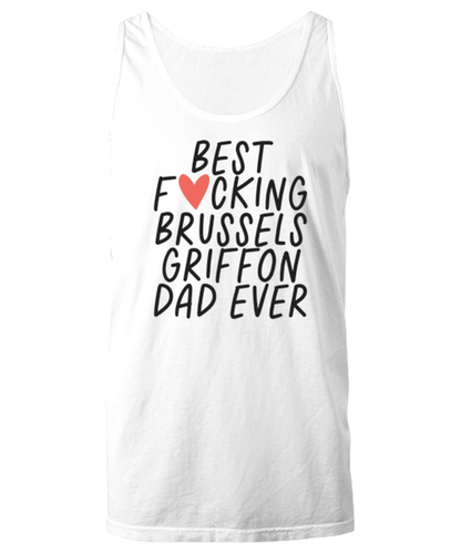 Brussels Griffon Dad Funny Tank Top, Unisex, Unique Gag Idea, Him Her