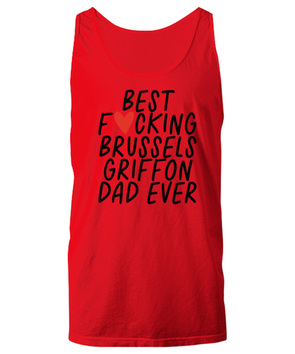 Brussels Griffon Dad Funny Tank Top, Unisex, Unique Gag Idea, Him Her