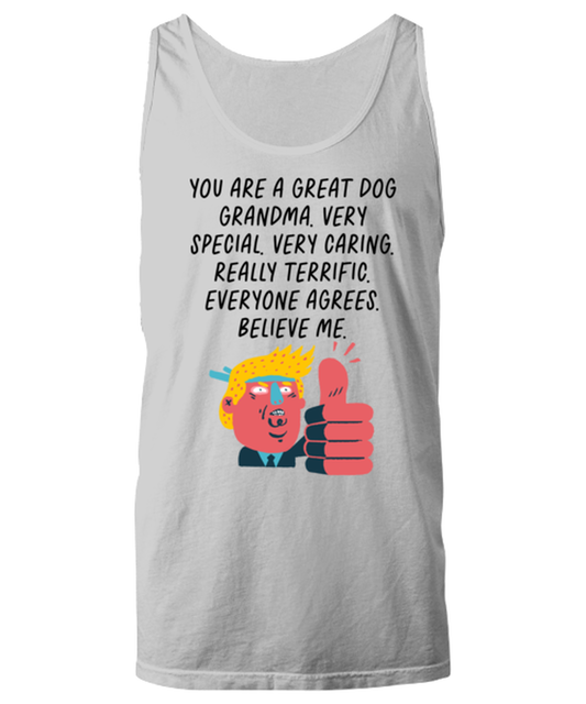 Dog Grandma Funny Tank Top, Unisex, Unique Gag Idea, Him Her