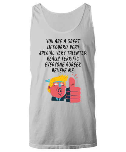 Lifeguard Funny Tank Top, Unisex, Unique Gag Idea, Him Her