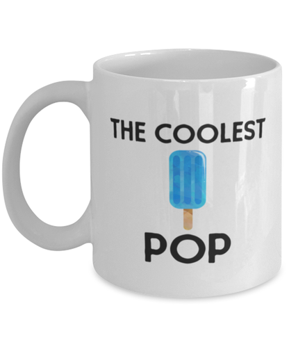 Cool Pop Best Dad Ever Fathers Day From Son Daughter Granddaughter Funny Mug, Coffee Cup, Unique Gag Idea, Him Her