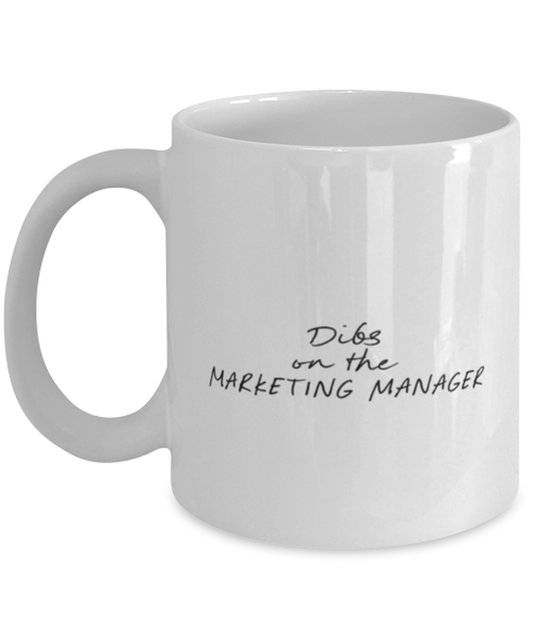 Marketing Manager Girlfriend Wife GF BF Boyfriend Funny Mug, Coffee Cup, Unique Gag Idea, Him Her