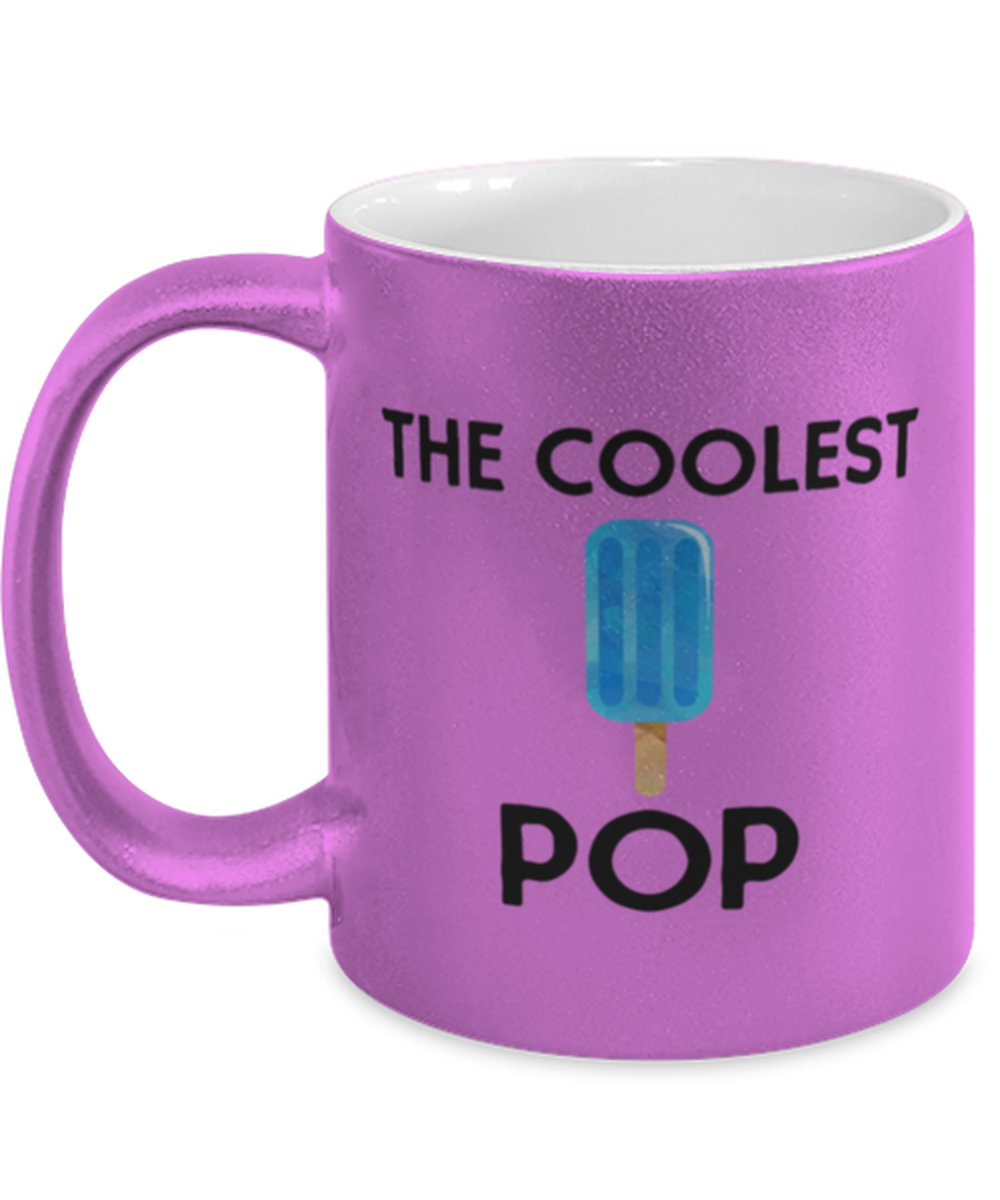 Cool Pop Best Dad Ever Fathers Day From Son Daughter Granddaughter Funny Mug, Coffee Cup, Unique Gag Idea, Him Her