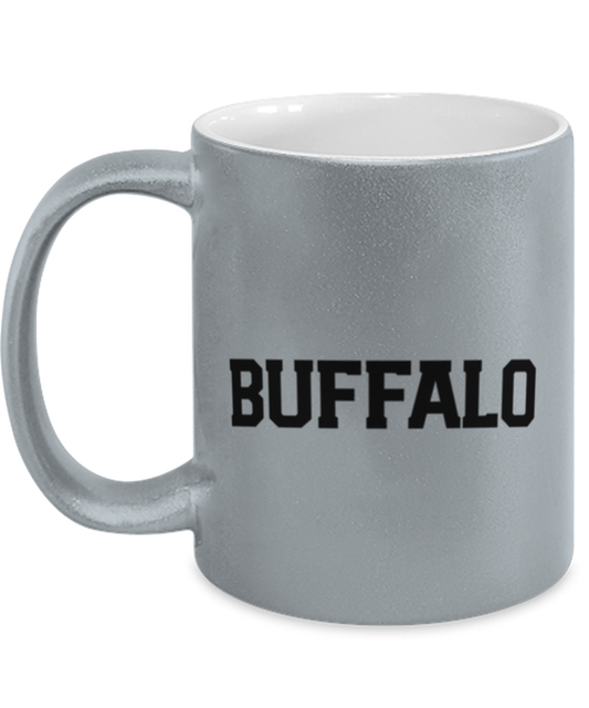 Buffalo New York NY Moving Away Funny Mug, Coffee Cup, Unique Gag Idea, Him Her