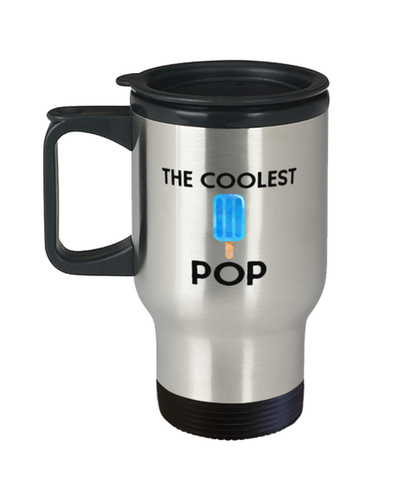 Cool Pop Best Dad Ever Fathers Day From Son Daughter Granddaughter Funny Tumbler, Travel Coffee Mug, Unique Gag Idea, Him Her