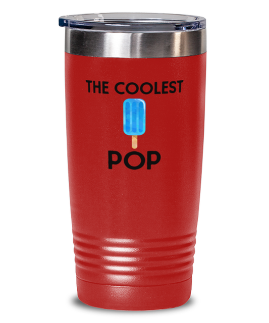 Cool Pop Best Dad Ever Fathers Day From Son Daughter Granddaughter Funny Tumbler, Travel Coffee Mug, Unique Gag Idea, Him Her