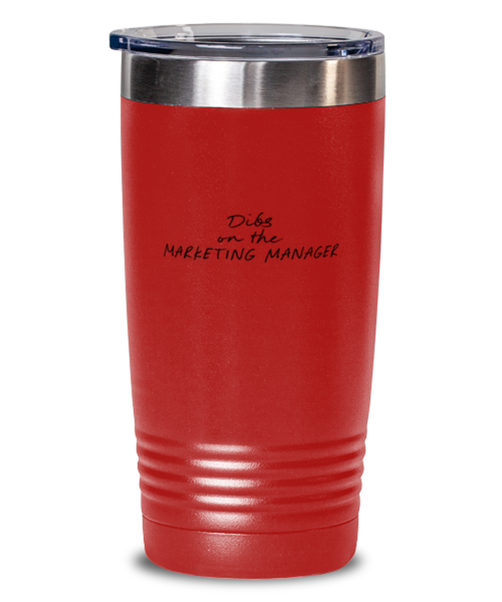 Marketing Manager Girlfriend Wife GF BF Boyfriend Funny Tumbler, Travel Coffee Mug, Unique Gag Idea, Him Her