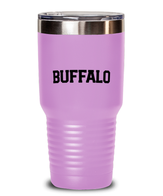 Buffalo New York NY Moving Away Funny Tumbler, Travel Coffee Mug, Unique Gag Idea, Him Her