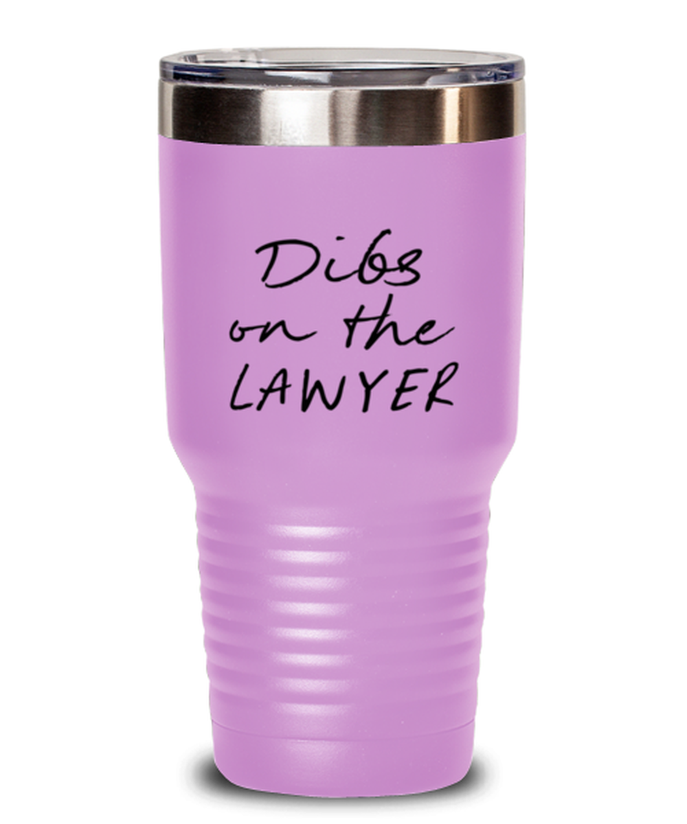 Lawyer Girlfriend Wife GF BF Boyfriend Funny Tumbler, Travel Coffee Mug, Unique Gag Idea, Him Her