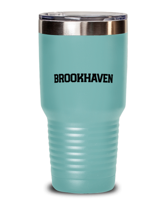 Brookhaven New York NY Moving Away Funny Tumbler, Travel Coffee Mug, Unique Gag Idea, Him Her