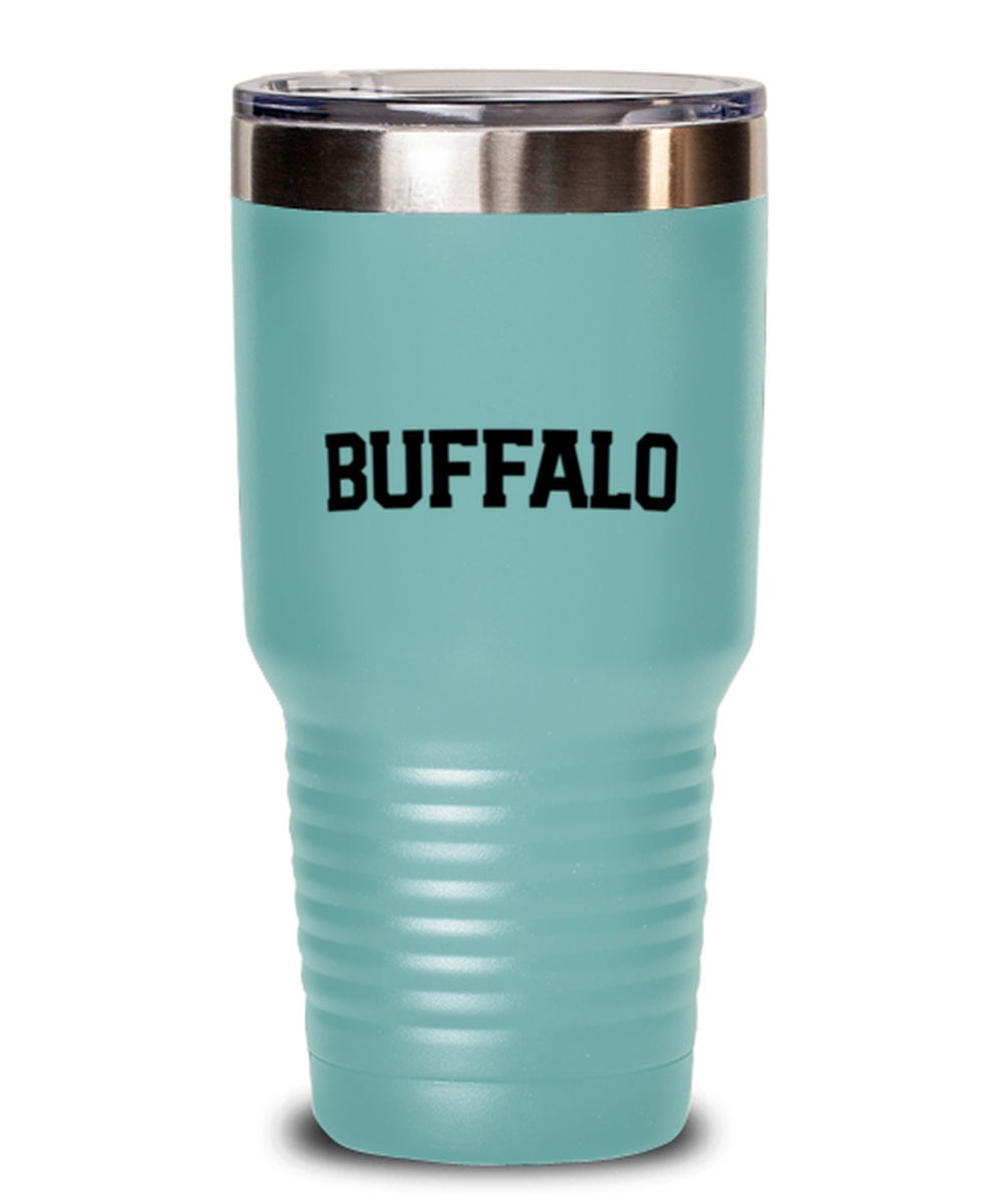 Buffalo New York NY Moving Away Funny Tumbler, Travel Coffee Mug, Unique Gag Idea, Him Her