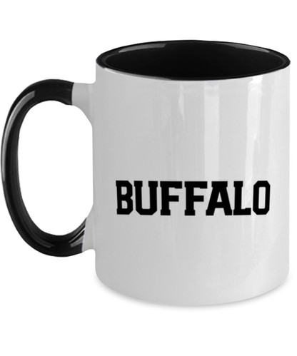 Buffalo New York NY Moving Away Funny Coffee Mug, Cup, Unique Gag Idea, Him Her