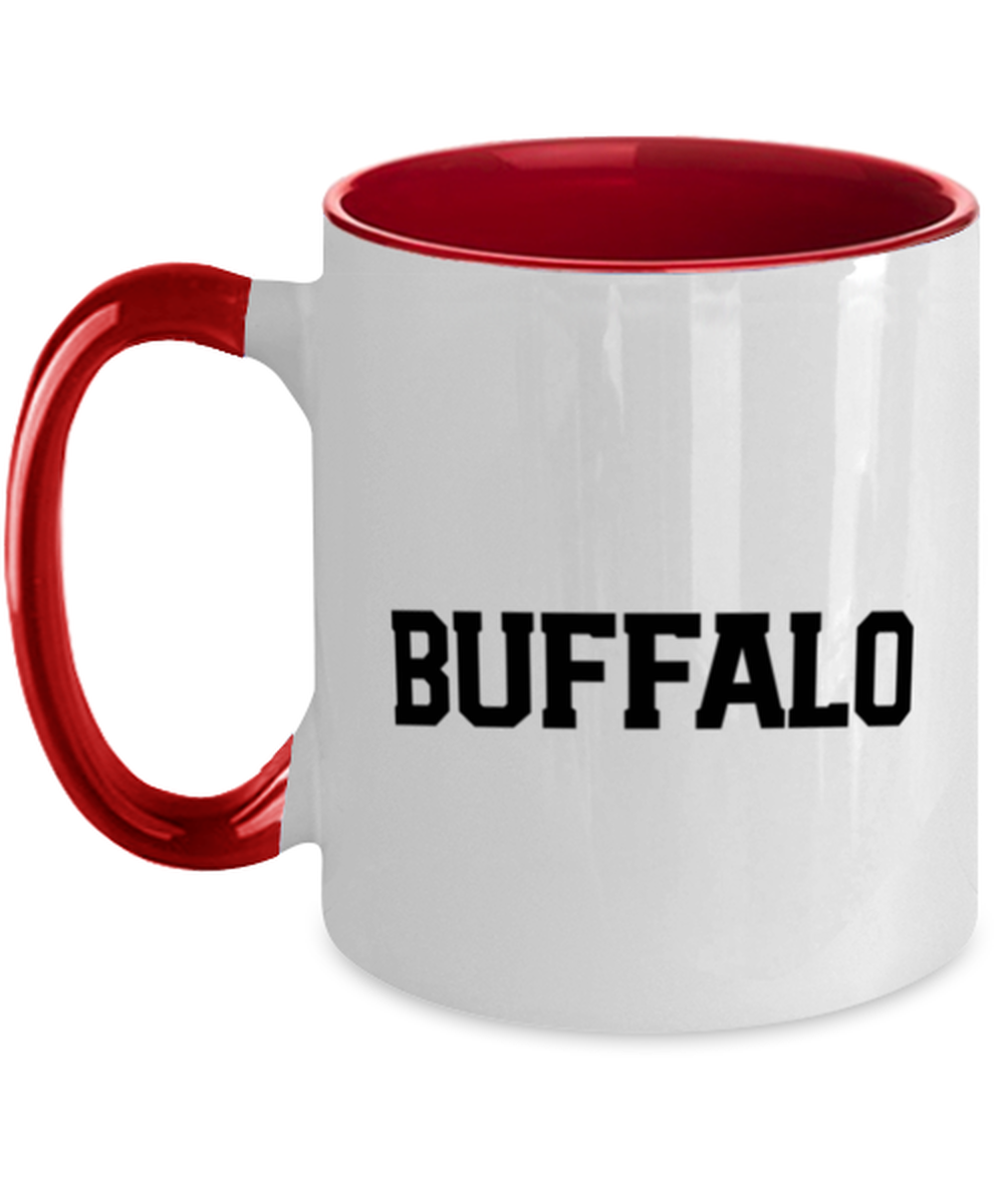 Buffalo New York NY Moving Away Funny Coffee Mug, Cup, Unique Gag Idea, Him Her