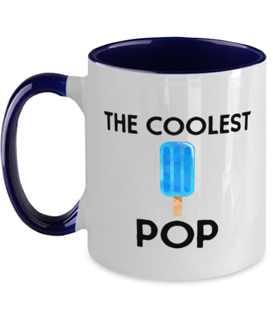 Cool Pop Best Dad Ever Fathers Day From Son Daughter Granddaughter Funny Coffee Mug, Cup, Unique Gag Idea, Him Her