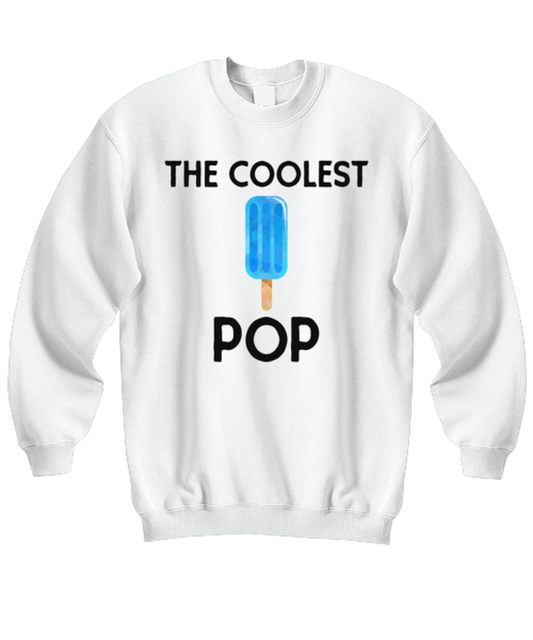 Cool Pop Best Dad Ever Fathers Day From Son Daughter Granddaughter Funny Unisex Sweatshirt, Sweater shirt, Unique Jumper Gag Idea, Him Her