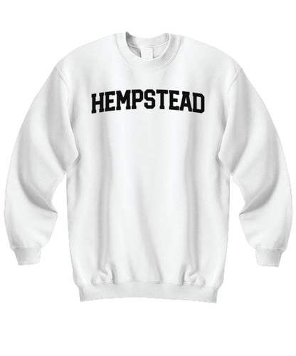 Hempstead New York NY Moving Away Funny Unisex Sweatshirt, Sweater shirt, Unique Jumper Gag Idea, Him Her