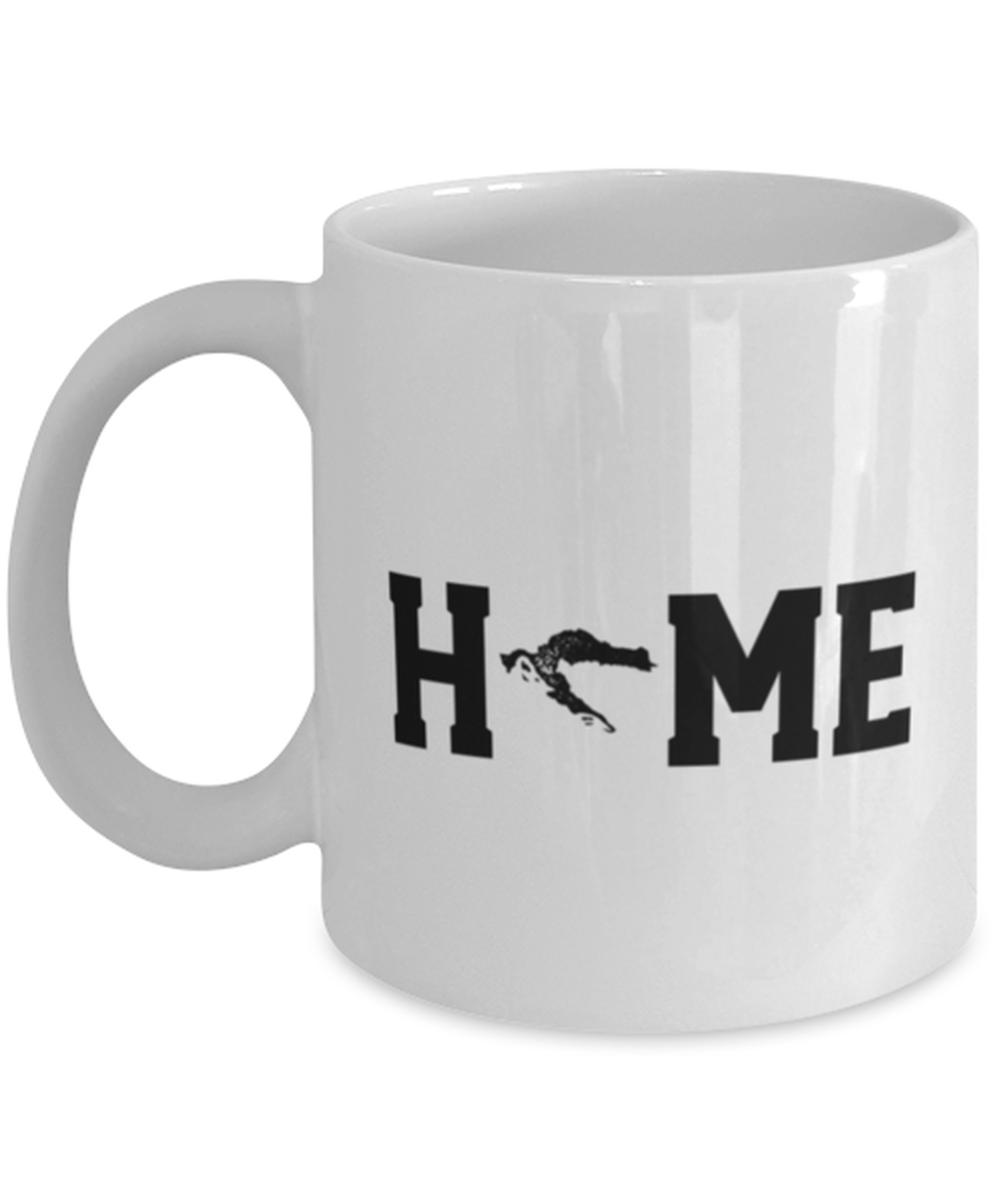 Croatia Croatian Home Moving Away Homesick Funny Mug, Coffee Cup, Unique Gag Idea, Him Her