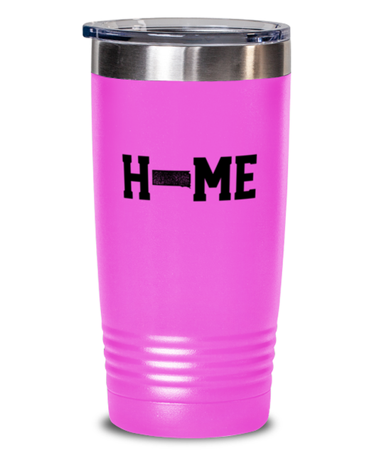 South Dakota SD Home Moving Away Homesick Funny Tumbler, Travel Coffee Cup, Unique Gag Idea, Him Her