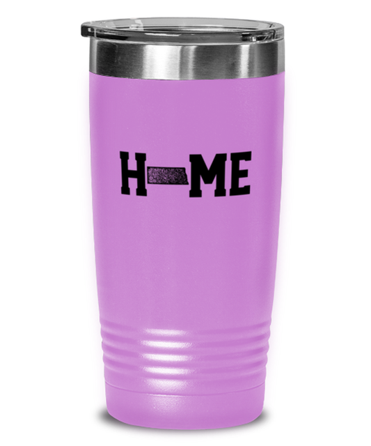 North Dakota ND Home Moving Away Homesick Funny Tumbler, Travel Coffee Cup, Unique Gag Idea, Him Her