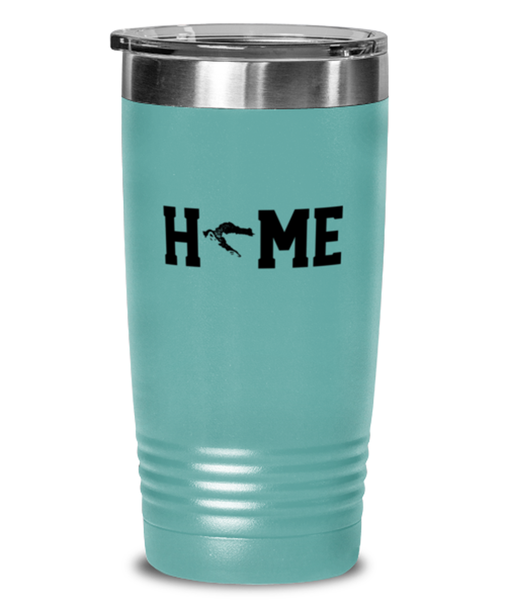 Croatia Croatian Home Moving Away Homesick Funny Tumbler, Travel Coffee Cup, Unique Gag Idea, Him Her