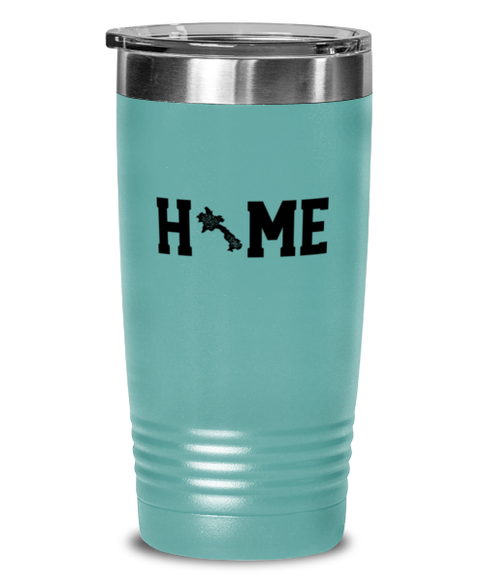 Laos Laotian Home Moving Away Homesick Funny Tumbler, Travel Coffee Cup, Unique Gag Idea, Him Her