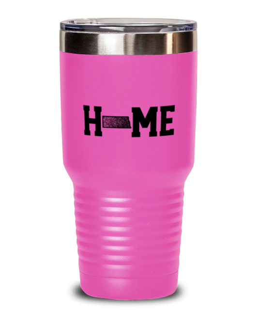 North Dakota ND Home Moving Away Homesick Funny Tumbler, Travel Coffee Cup, Unique Gag Idea, Him Her