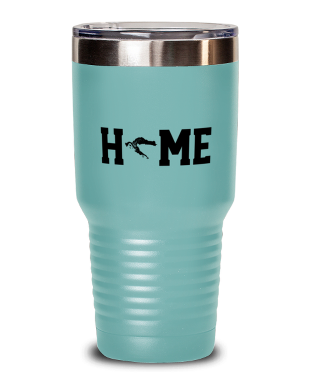 Croatia Croatian Home Moving Away Homesick Funny Tumbler, Travel Coffee Cup, Unique Gag Idea, Him Her