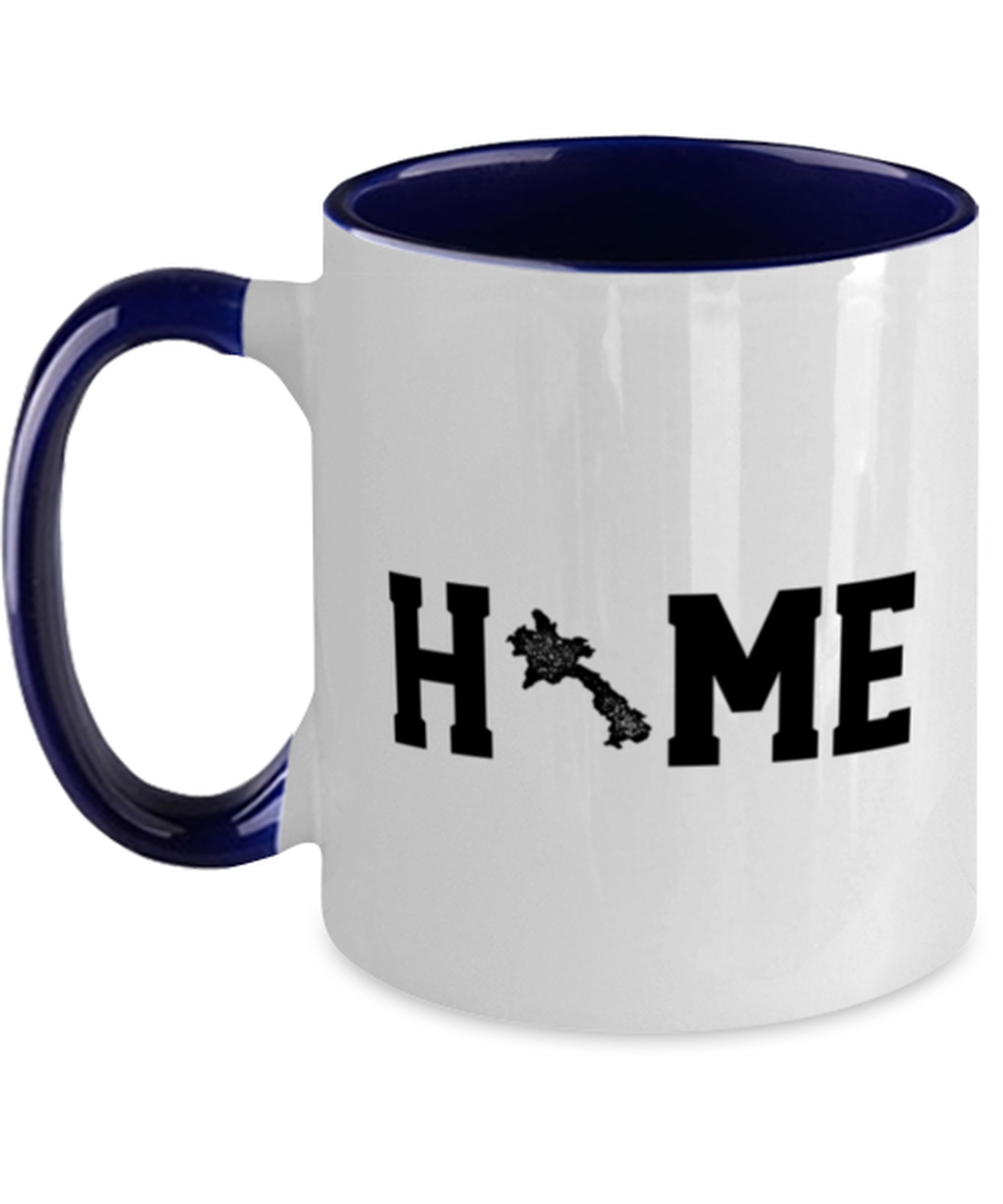 Laos Laotian Home Moving Away Homesick Funny Mug, Coffee Cup, Unique Gag Idea, Him Her